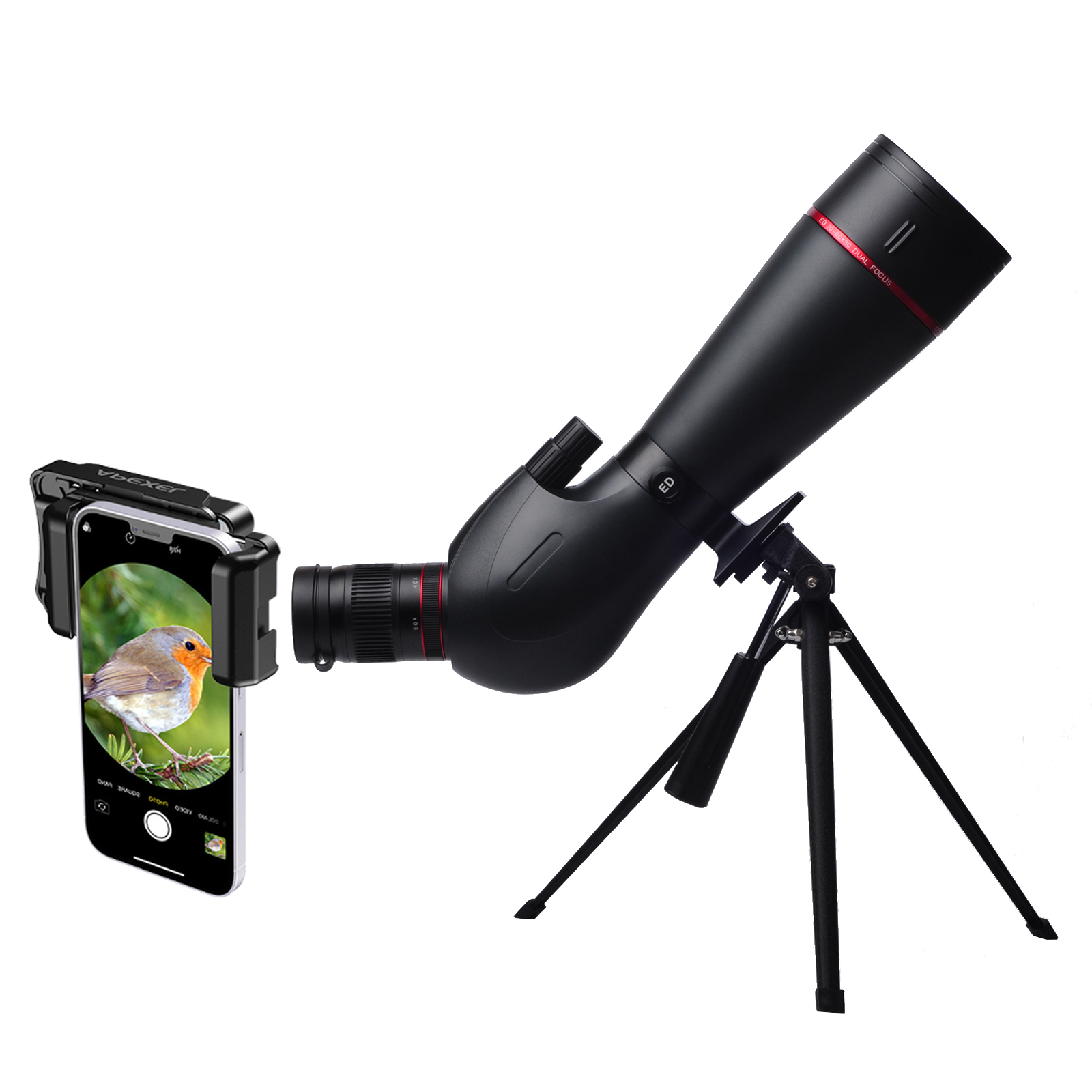 GN01 20-60x100 ED Spotting Scope detail photo 5